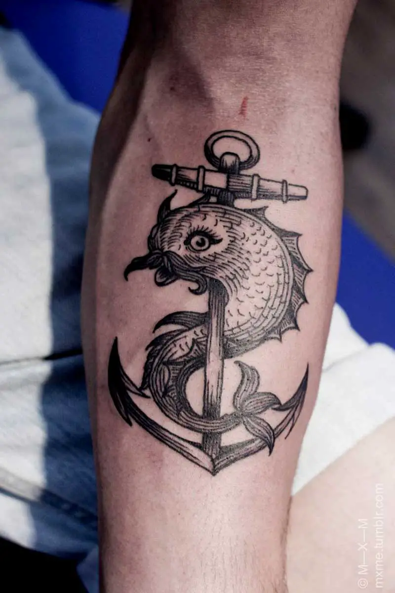 43 Most Popular Anchor Tattoos Designs and Their Meanings