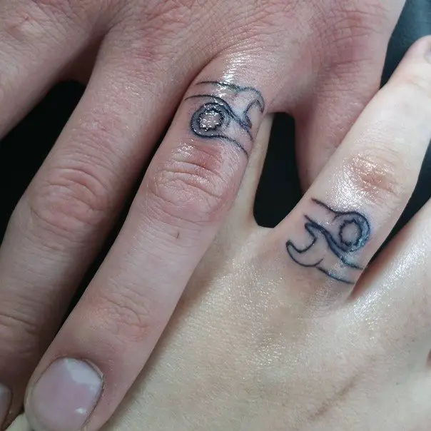 78 Wedding Ring Tattoos Done To Symbolize Your Love