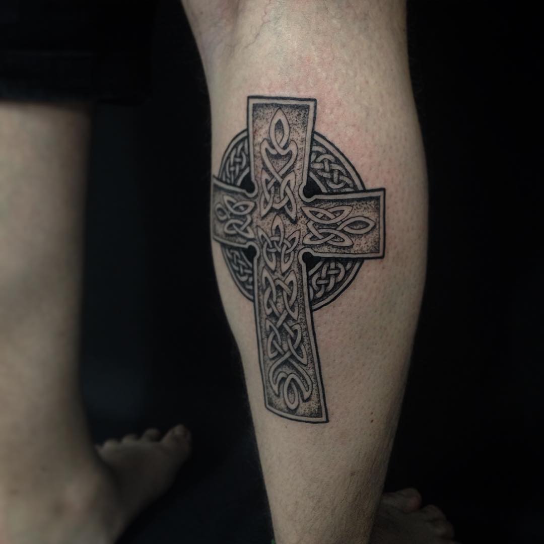 Celtic Cross Tribal Tatoo Ideas