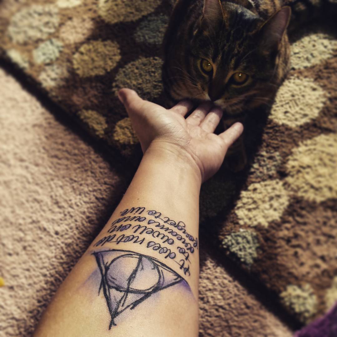 Deathly hallows tattoo 11