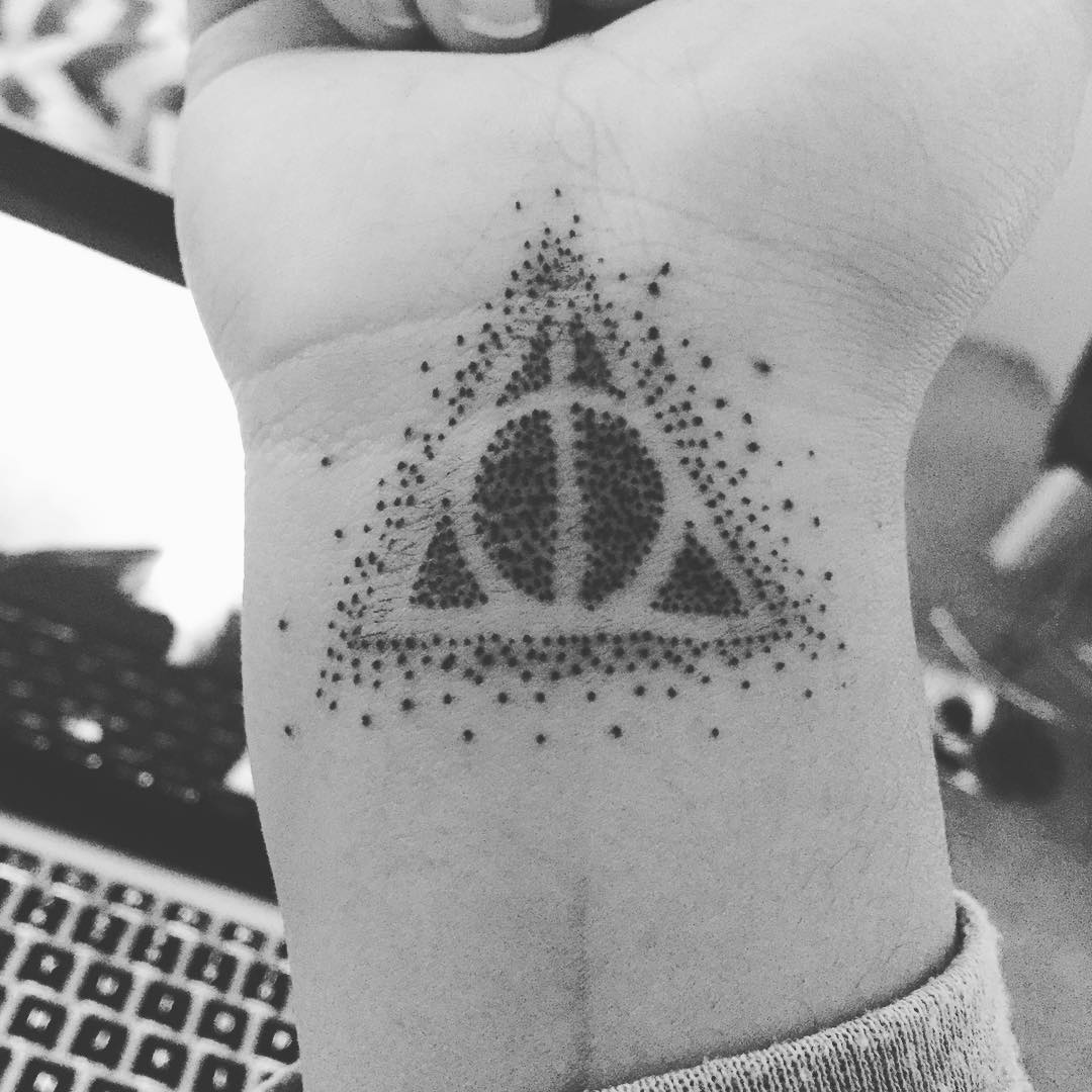 Deathly hallows tattoo 4