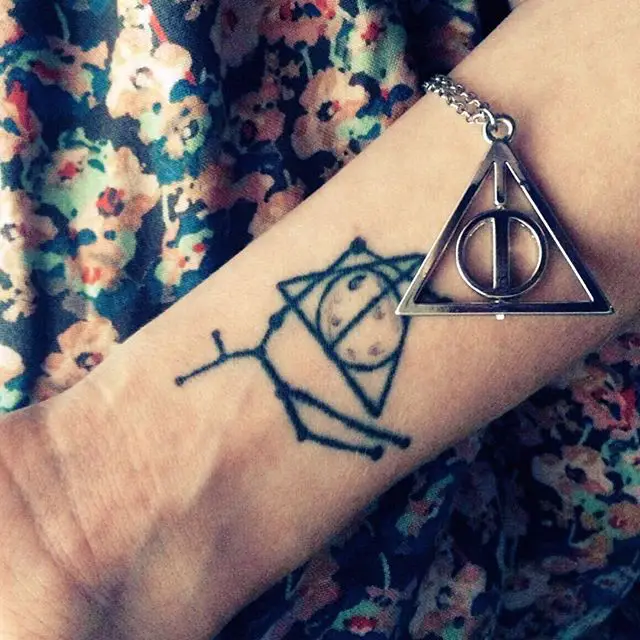 Deathly hallows tattoo 5