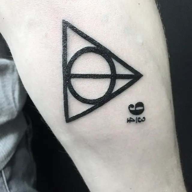 Deathly hallows tattoo 7