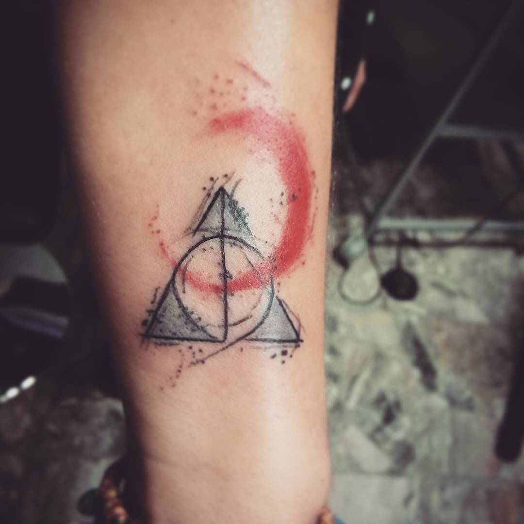 Deathly hallows tattoo 9