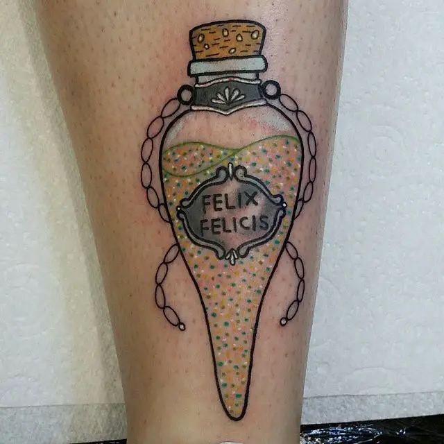 Felix felicis harry potter tattoos 1