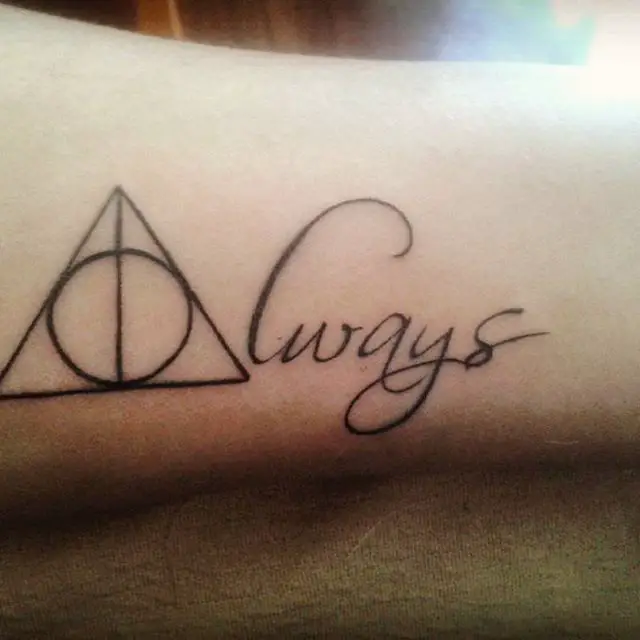 Harry potter always tattoo 2