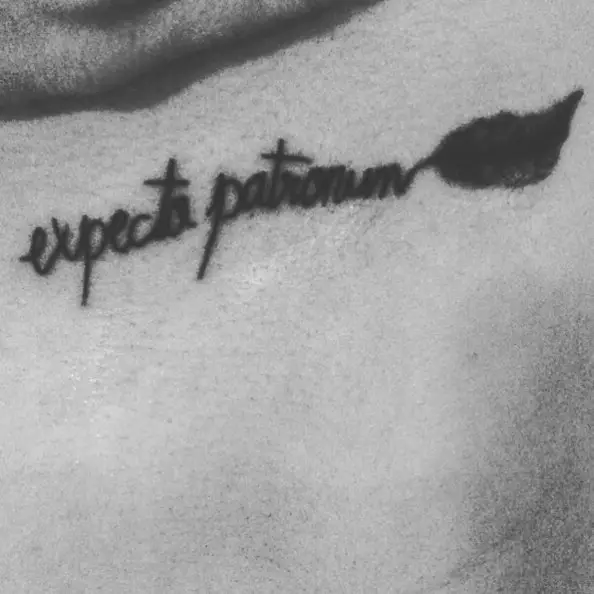 Harry potter expecto patronum tattoo 10