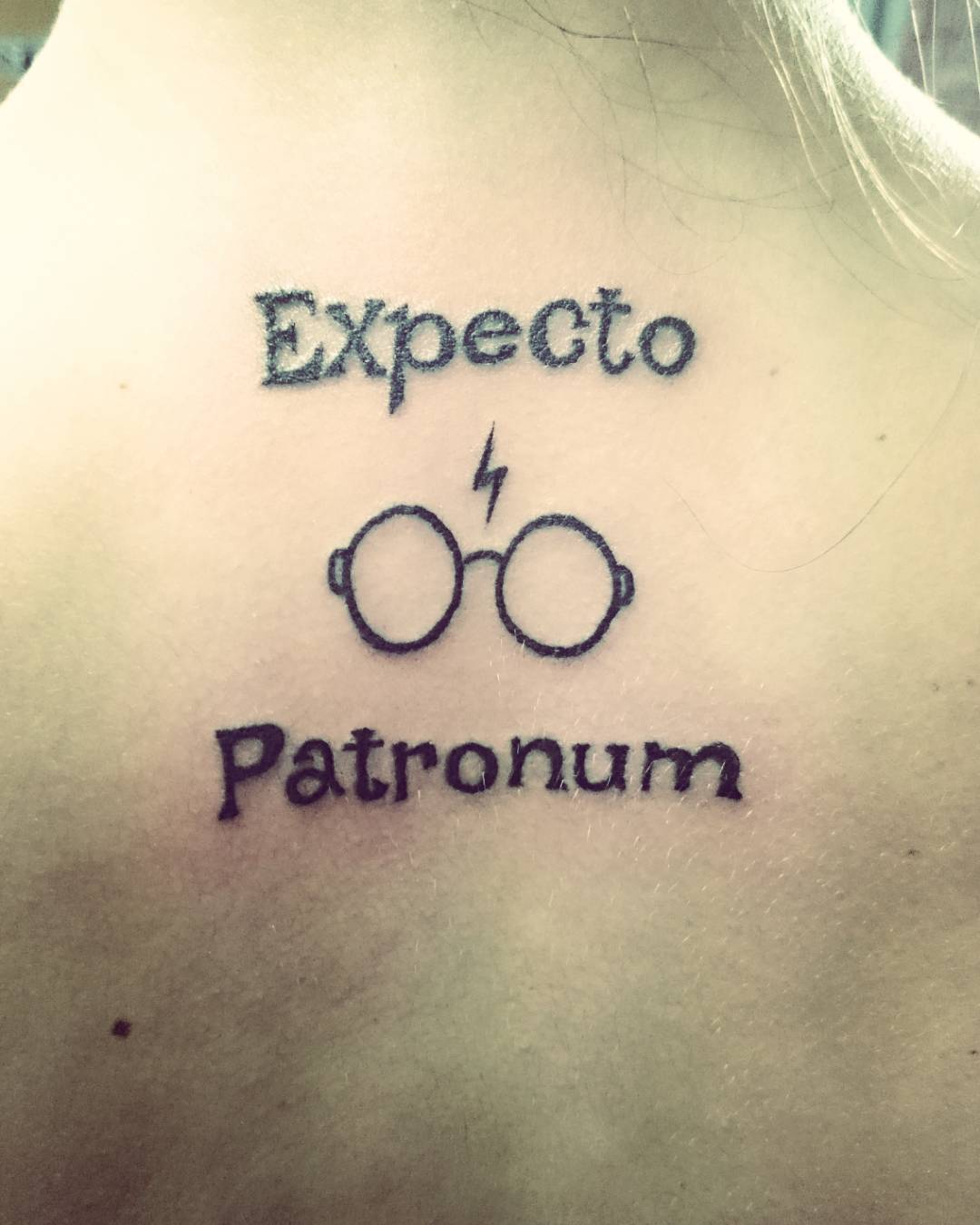 Harry potter expecto patronum tattoo 8