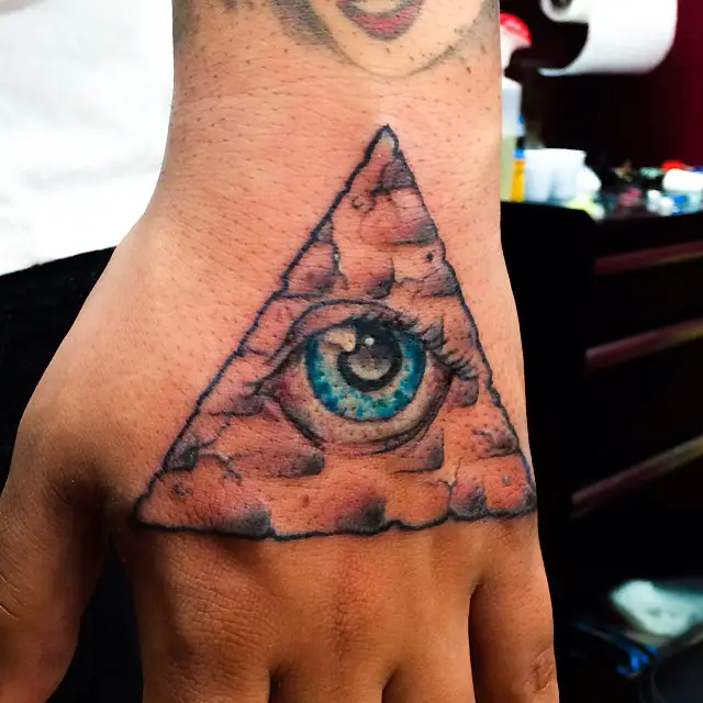 Pyramid Eye Tattoos