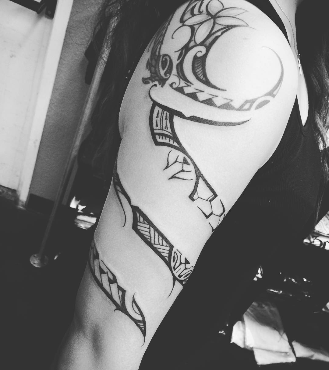 Tribal Tattoos for Women on Sleeve