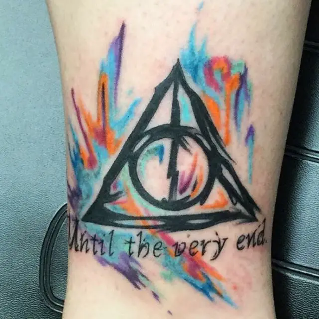 Until the very end tattoo 4