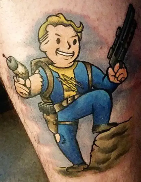 Vault Boy tatt