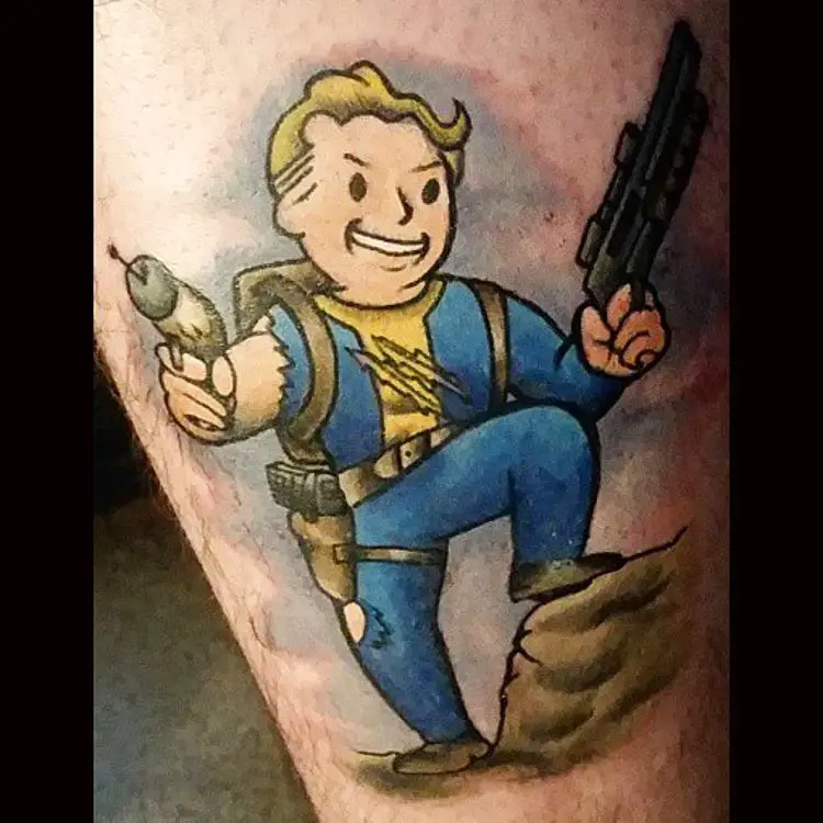 23 Best Fallout 4 Tattoo Ideas - Spiritustattoo.com