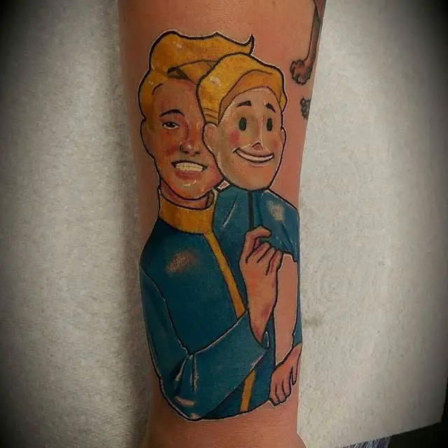 Vault Boy tattoo ideas