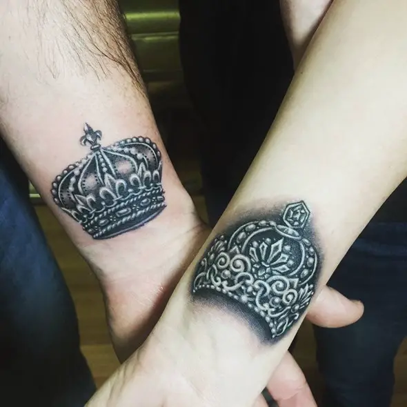 brother and sister arm tattoos