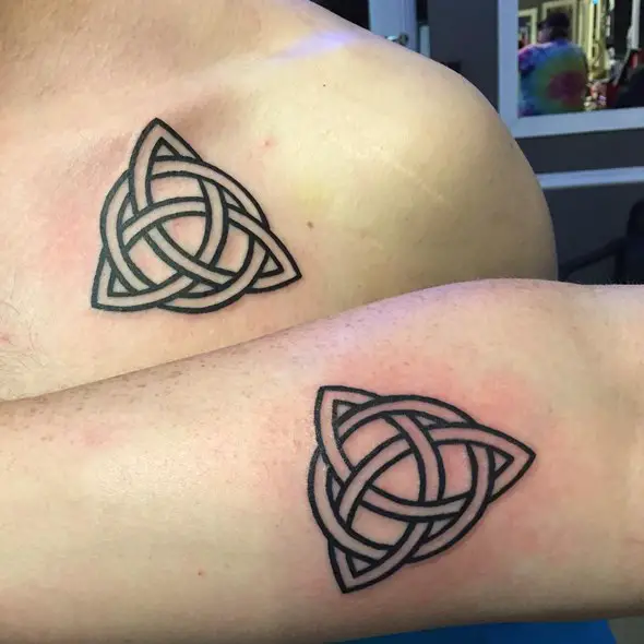 brother and sister celtic tattoos