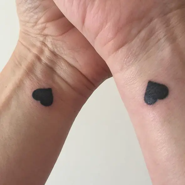 brother sister small tattoo symbols