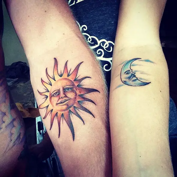 brother sun sister moon tattoo