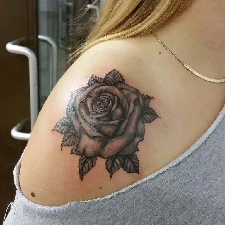 19 Shoulder Rose Tattoo Ideas, Designs, and Meanings in 2024