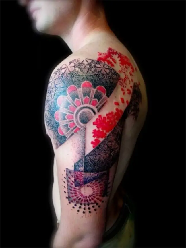 german geometric tattoo artist