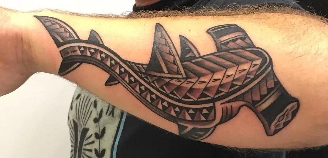 Hawaiian shark tattoo designs