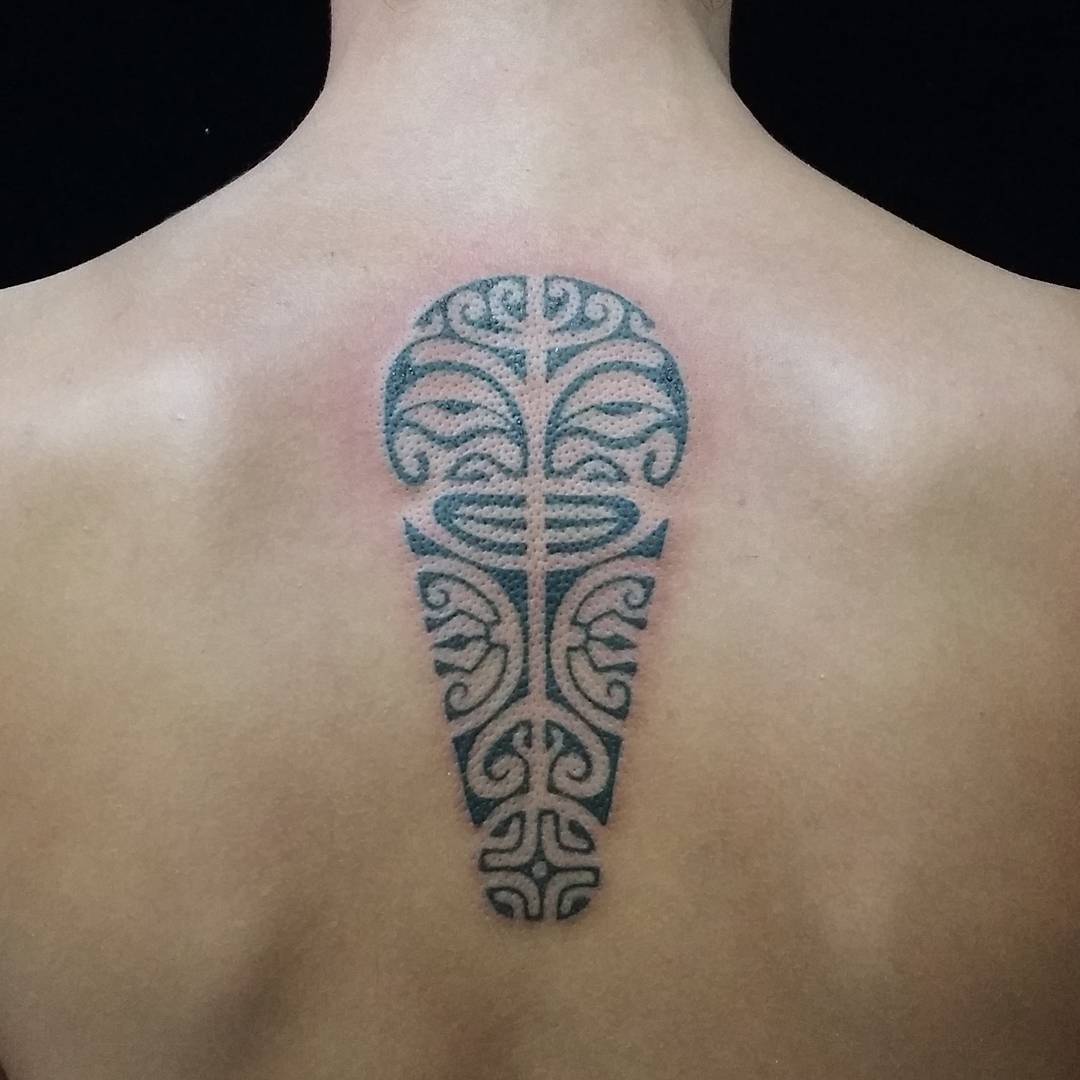Hawaiian tiki god tattoos
