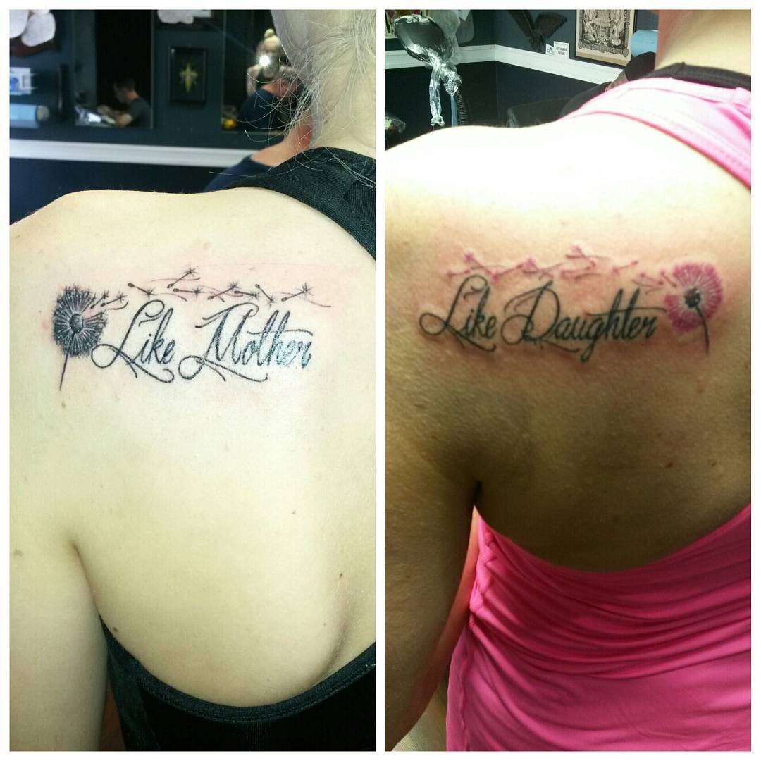 Like mother like daughter tattoos