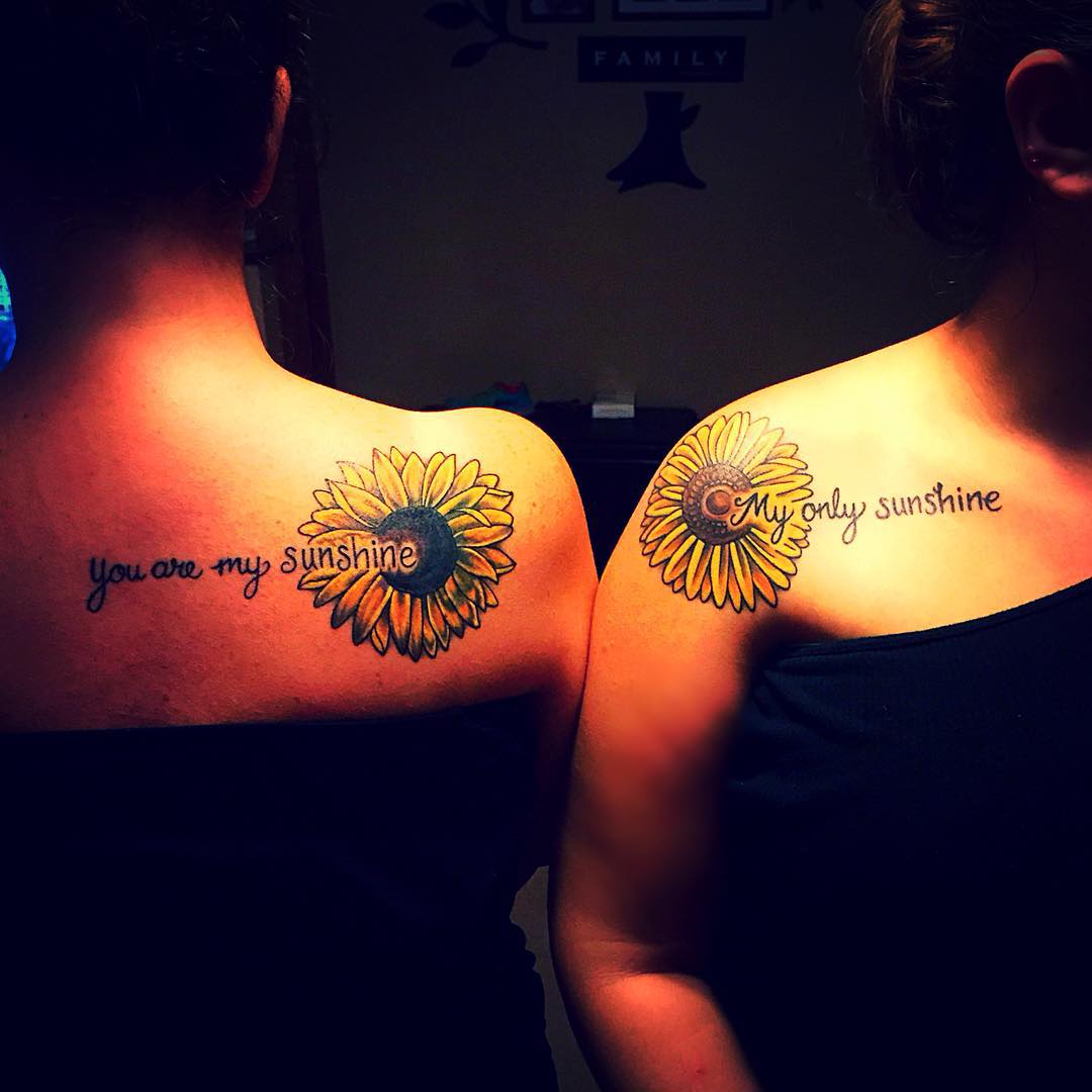 My mom and I got co-tattoos