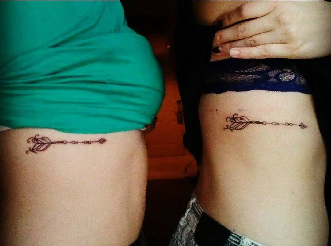 Me and my mom also got arrow tattoos