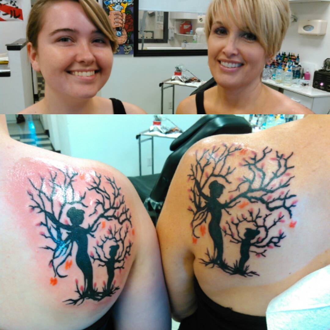mother daughter tattoo ideas pictures 9