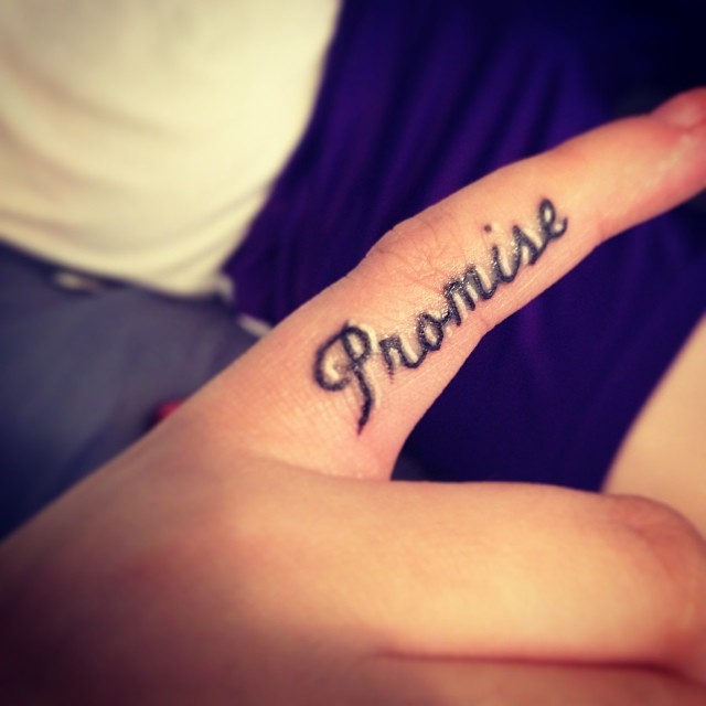 pinky promise tattoo designs