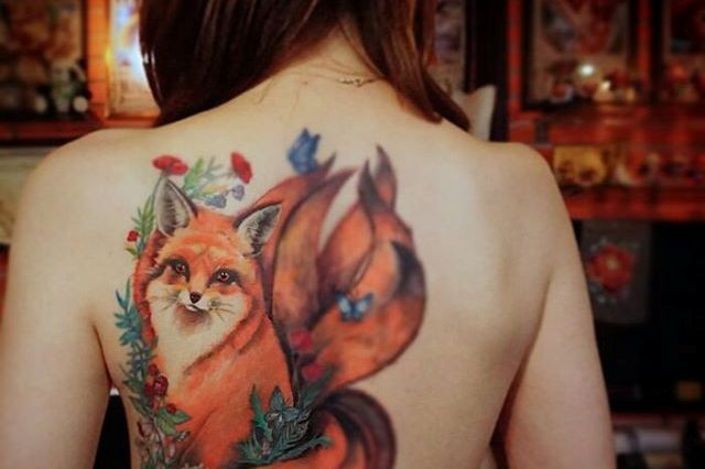 90+ Fox Tattoo Designs for Men and Women