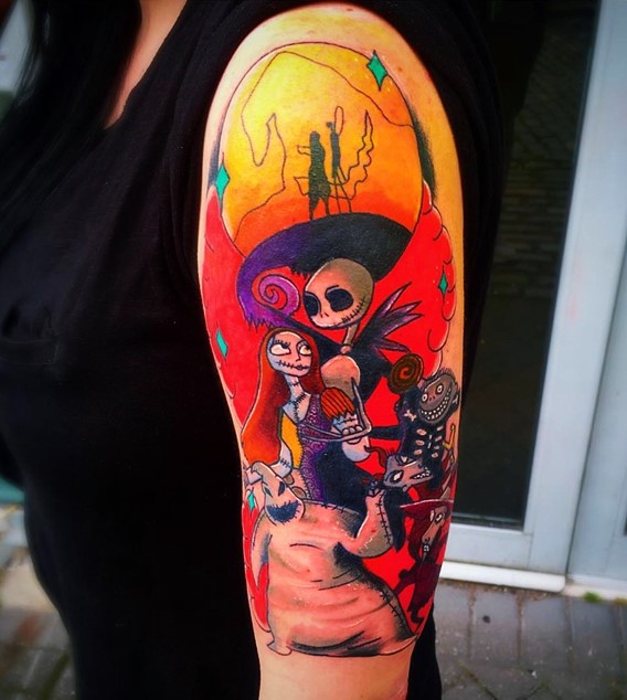 Nightmare Before Christmas Tattoos Designs-3