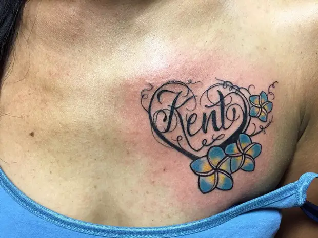 Tattoos Hearts with Names-10