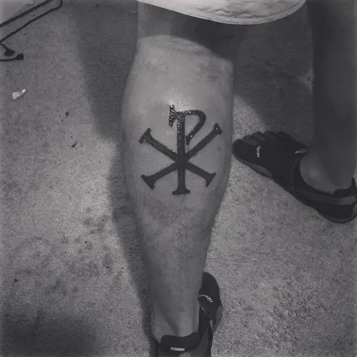 chi-rho-alpha-omega-tattoo-leg