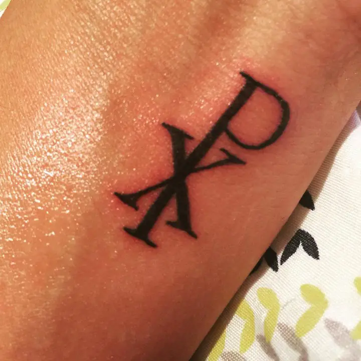 50 Chi Rho Tattoo Designs And Meanings