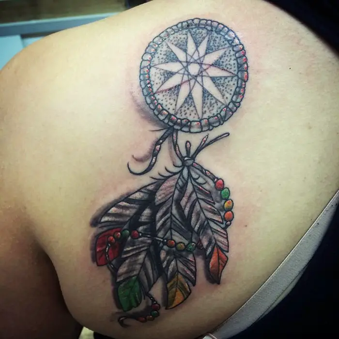 dream catcher tattoo-17