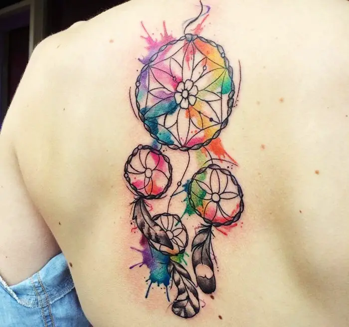 colorful dream catcher-4