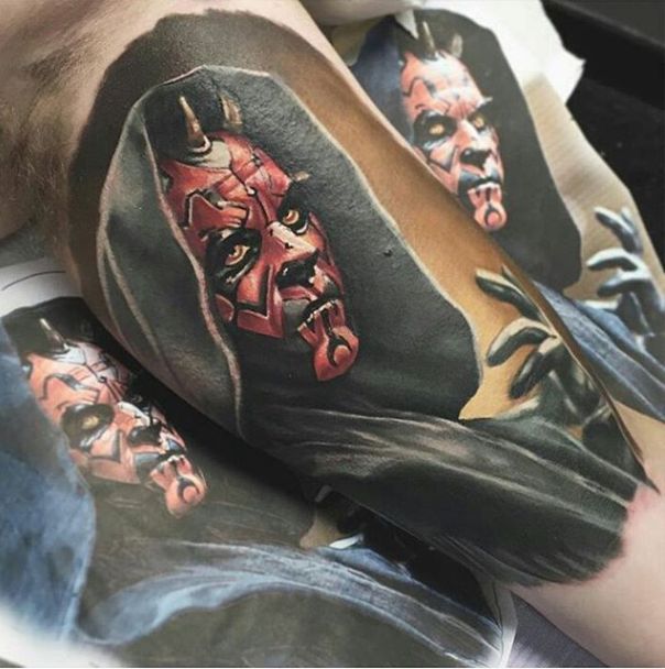 darth maul tattoos