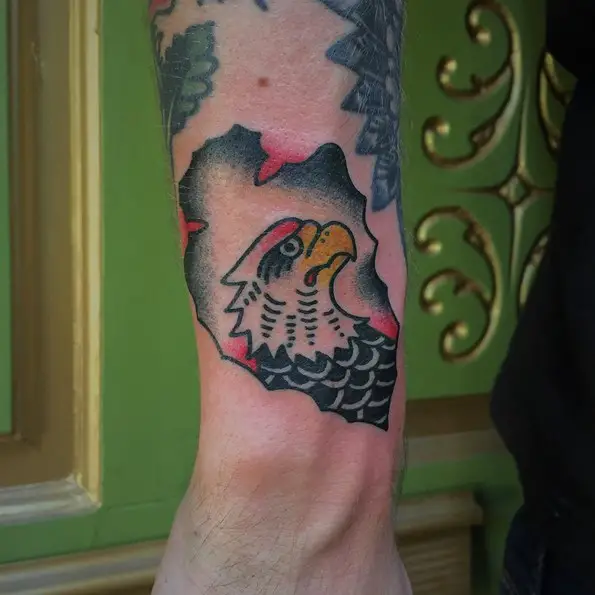 eagle arrowhead tattoo