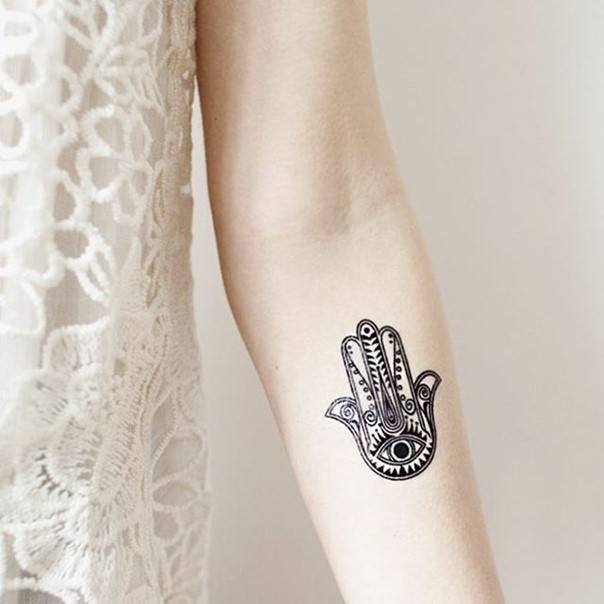 hamsahand temporary tattoo