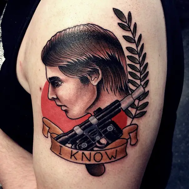 han solo star wars tattoo-4