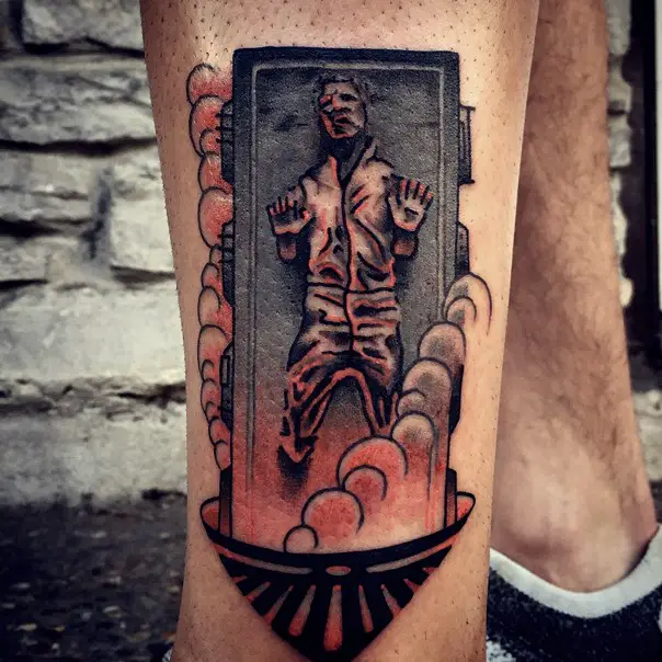 han solo star wars tattoo-6