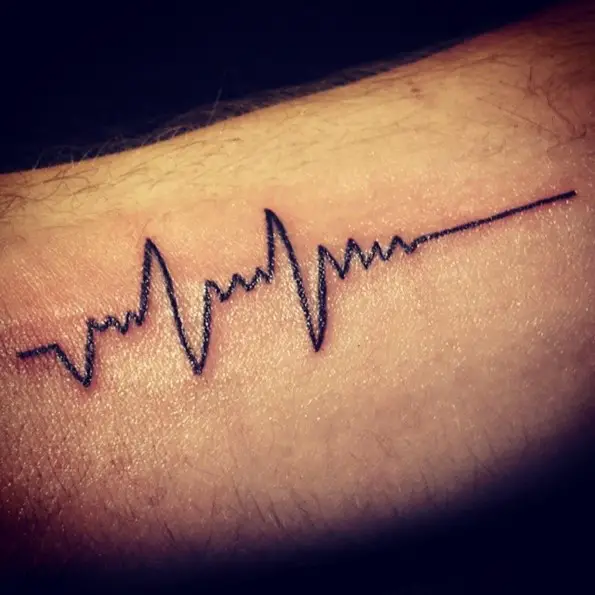 heartbeat lifeline tattoo-1