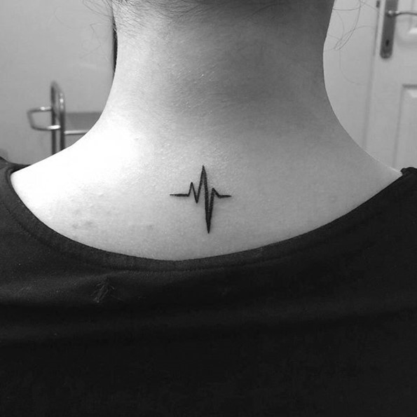 heartbeat lifeline tattoo-17