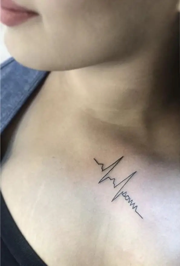 heartbeat lifeline tattoo-7