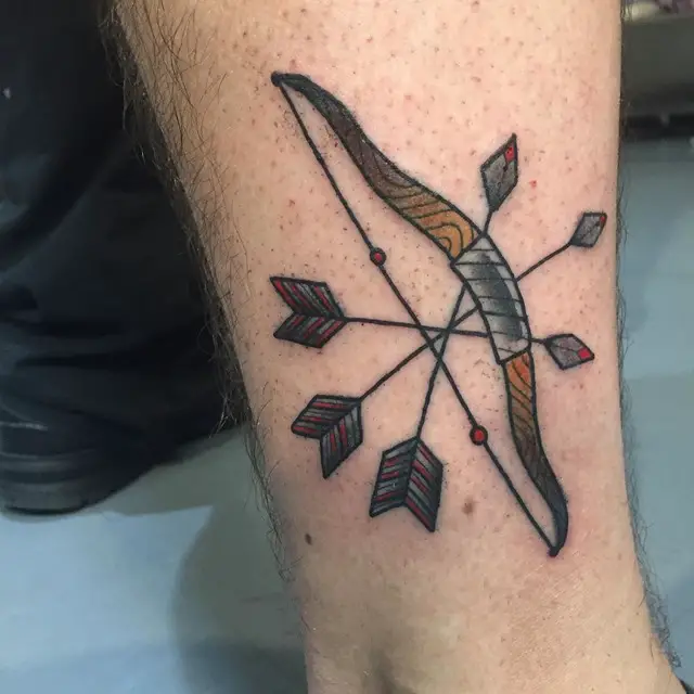 indian-bow-and-arrow-tattoo