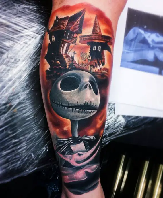 jack nightmare before christmas tattoos