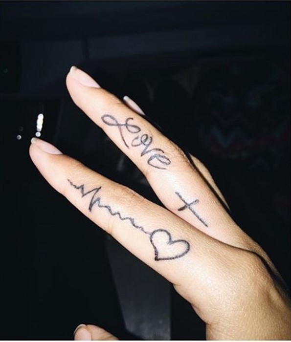 lifeline tattoo on finger-5