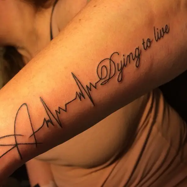 lifeline tattoos with words-2